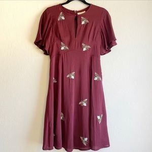 Anthropologie Firefly Dress